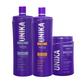 Unika Hair Straightening Set for all types of hair 250 Ml / 1L