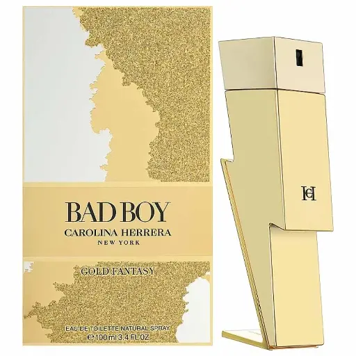 [CARO00254] CAROLINA HERRERA BAD BOY GOLD FANTASY LIMITED EDITION (M) EDT 100ML